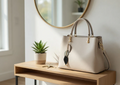 2026 Princess Diana Style Genuine Leather Tote Bag for Women – Large Capacity Light Luxury Crossbody Handbag, Minimalist Everyday Shoulder Bag