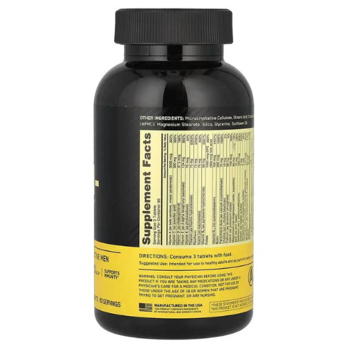 Optimum Nutrition Opti-Men Multivitamins – 240 Tablets | Daily Performance & Health Support Formula