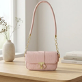 Crocodile Pattern Underarm Bag for Women, Elegant Small Square Shoulder & Crossbody Purse