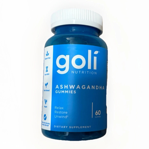 goli nutrition ashwagandha gummies 60 Gummies  New