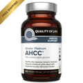 Kinoko Platinum AHCC 750 mg - Immune Supplement - Quality of Life - 60 Count