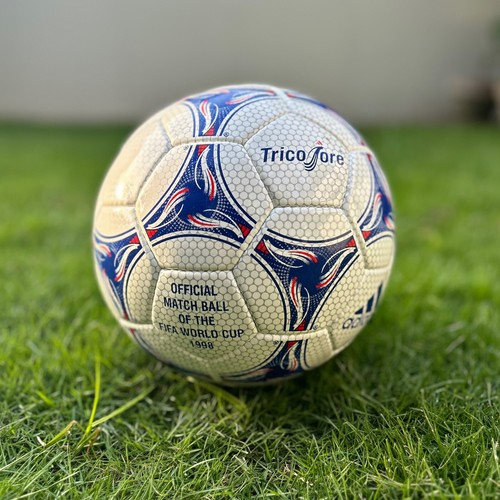 Tricolore Football Fifa World Cup 1998 Official Match Soccer Ball Size 5