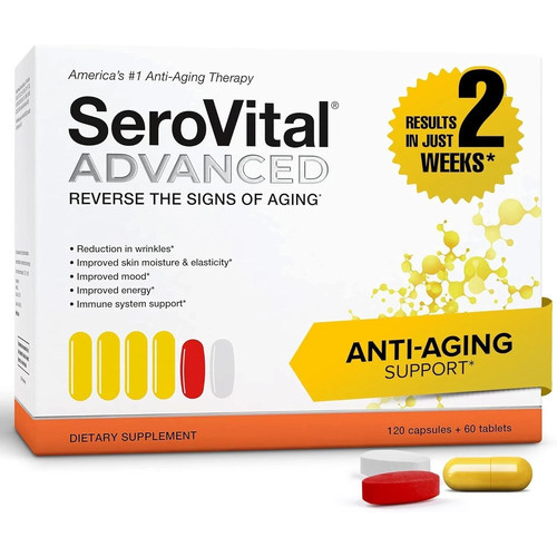 SeroVital Advanced Dietary Supplement 120 Capsules + 60 Tablets