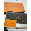 Louis Vuitton Portefeuille Sarah Long Wallet Brown Monogram  New