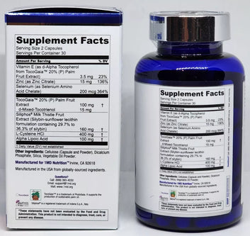 1MD LiverMD Liver Repair Support Supplement New Sealed 60 Capsules