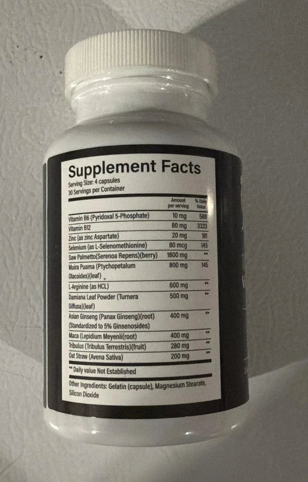 PRIME MALE Enhance - Premium Male Enhancement Capsules - 100 Natural Ingredi...