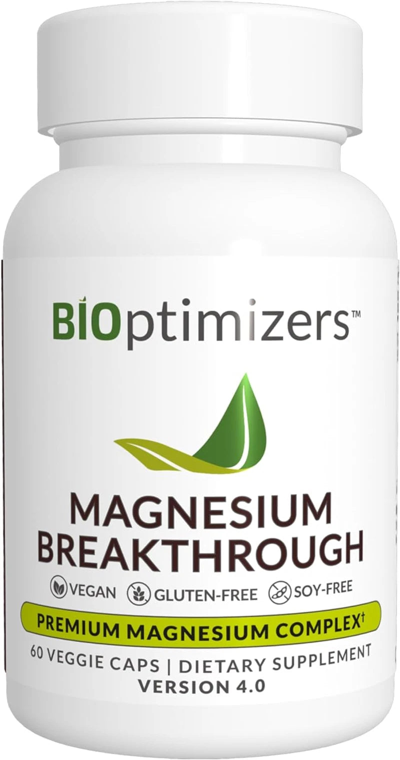 Magnesium Breakthrough Supplement 4.0 - Has 7 Forms of Magnesium: Glycinate, Mal