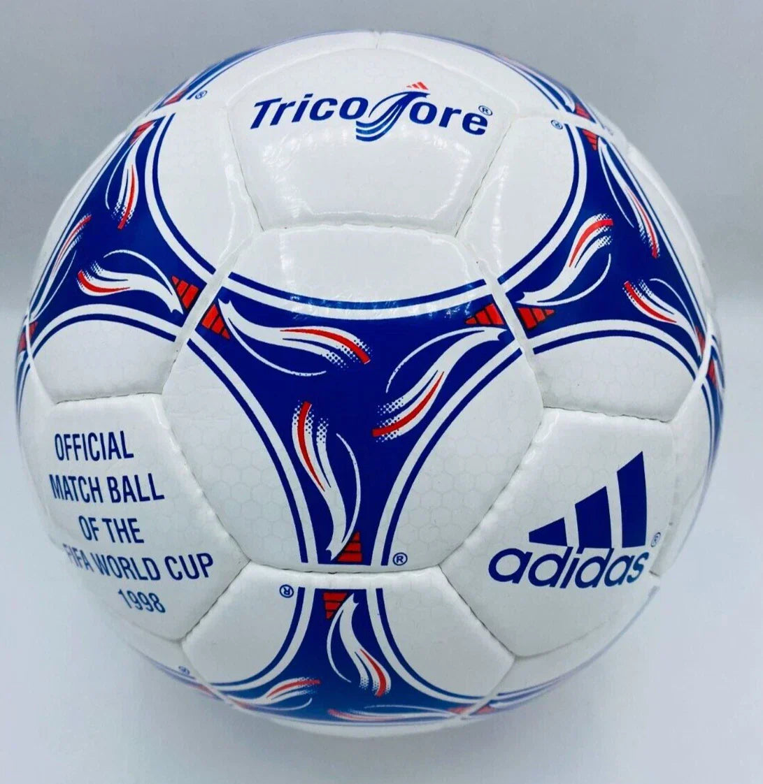 ricolore Football Fifa World Cup France 1998 Official Match Soccer Ball Size 5